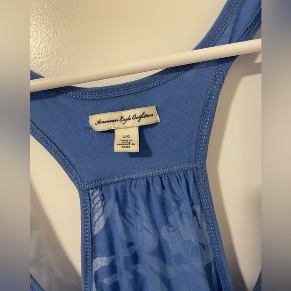 Blue american eagle tank top - Picture 3 of 3